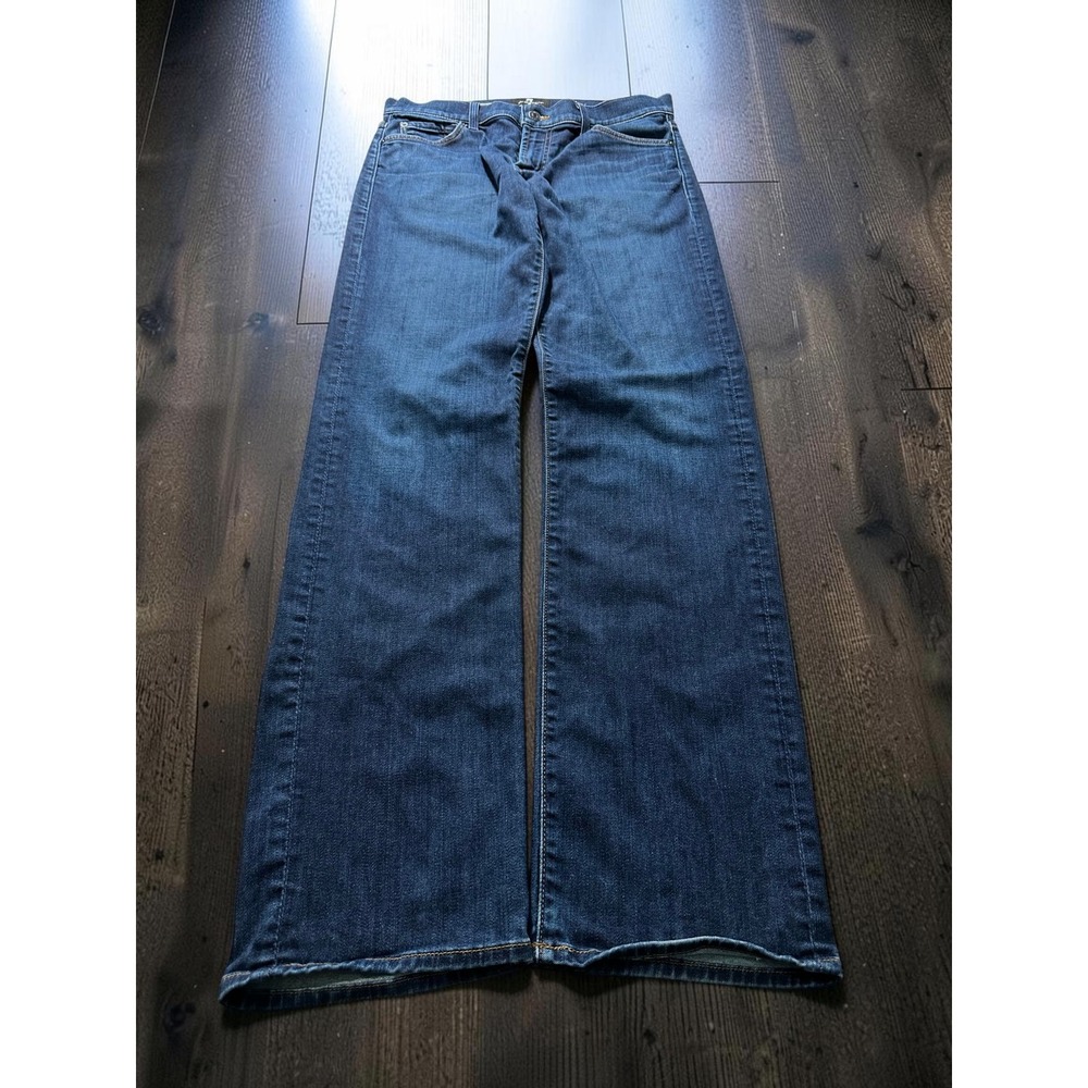 7 For All Mankind Standard Jeans Mens 32 Blue Luxe Performance Denim Designer